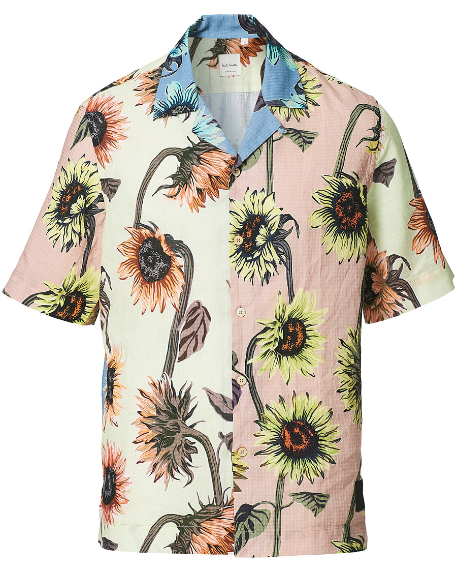 Herre | Skjorter | Paul Smith | Sunflower Short Sleeve Shirt Flower