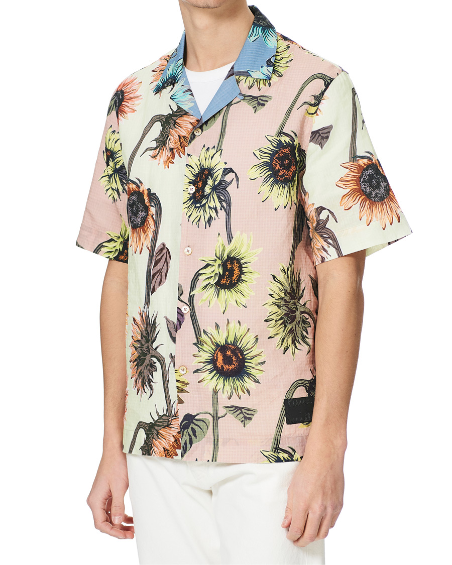 Herre | Skjorter | Paul Smith | Sunflower Short Sleeve Shirt Flower