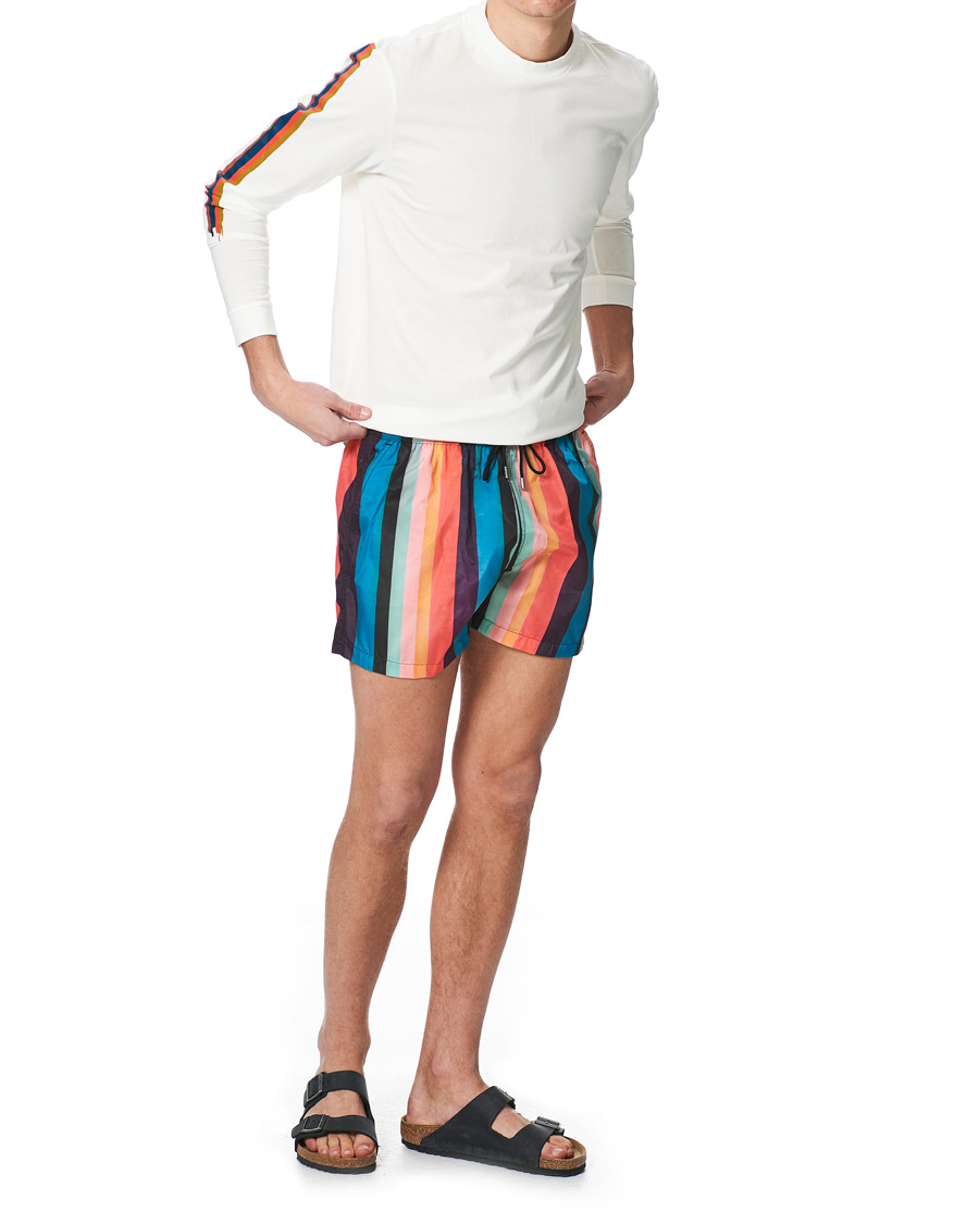 Herre | T-Shirts | Paul Smith | Artist Striped T-Shirt White