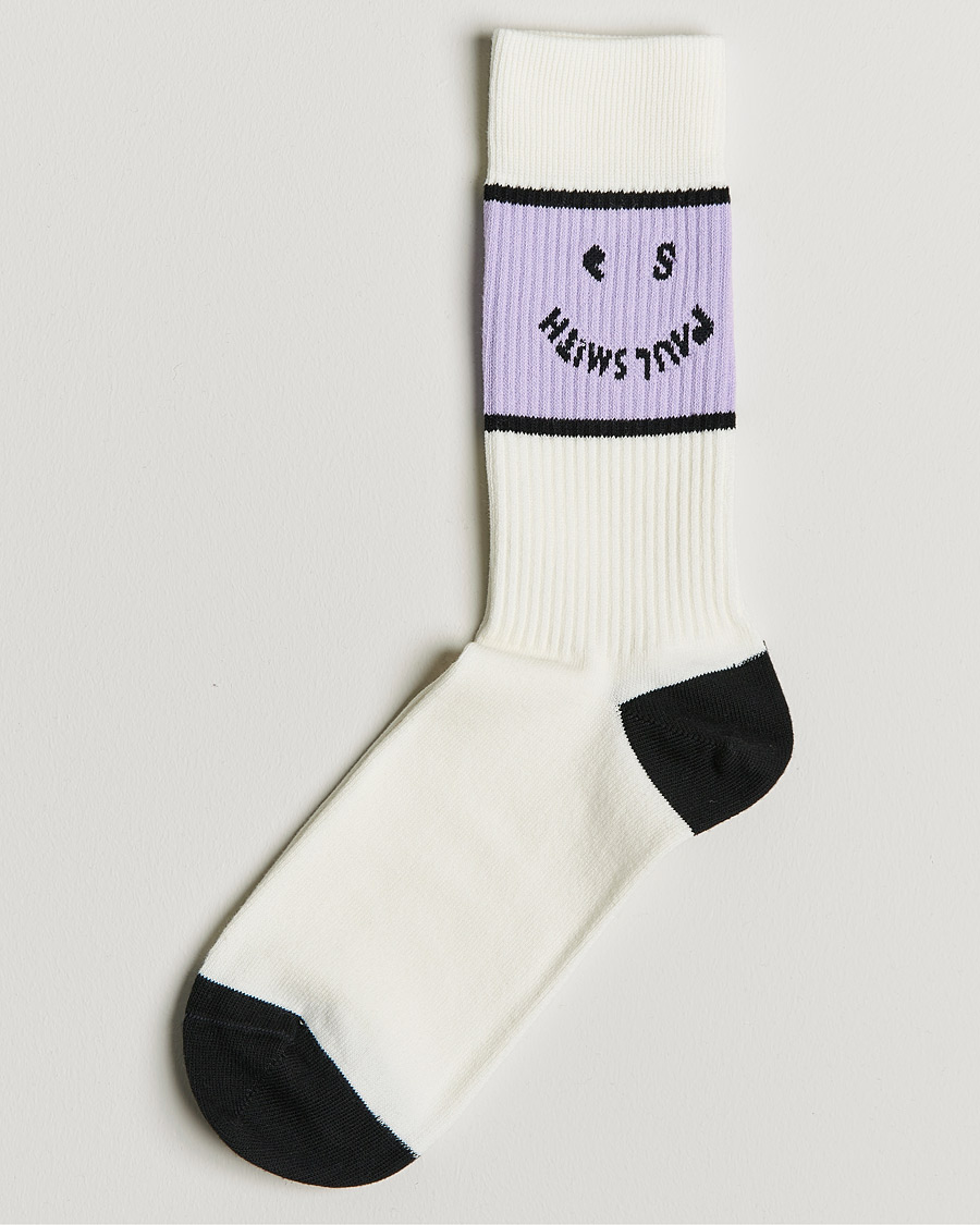 Herre | Undertøj | Paul Smith | Happy Tennis Socks White