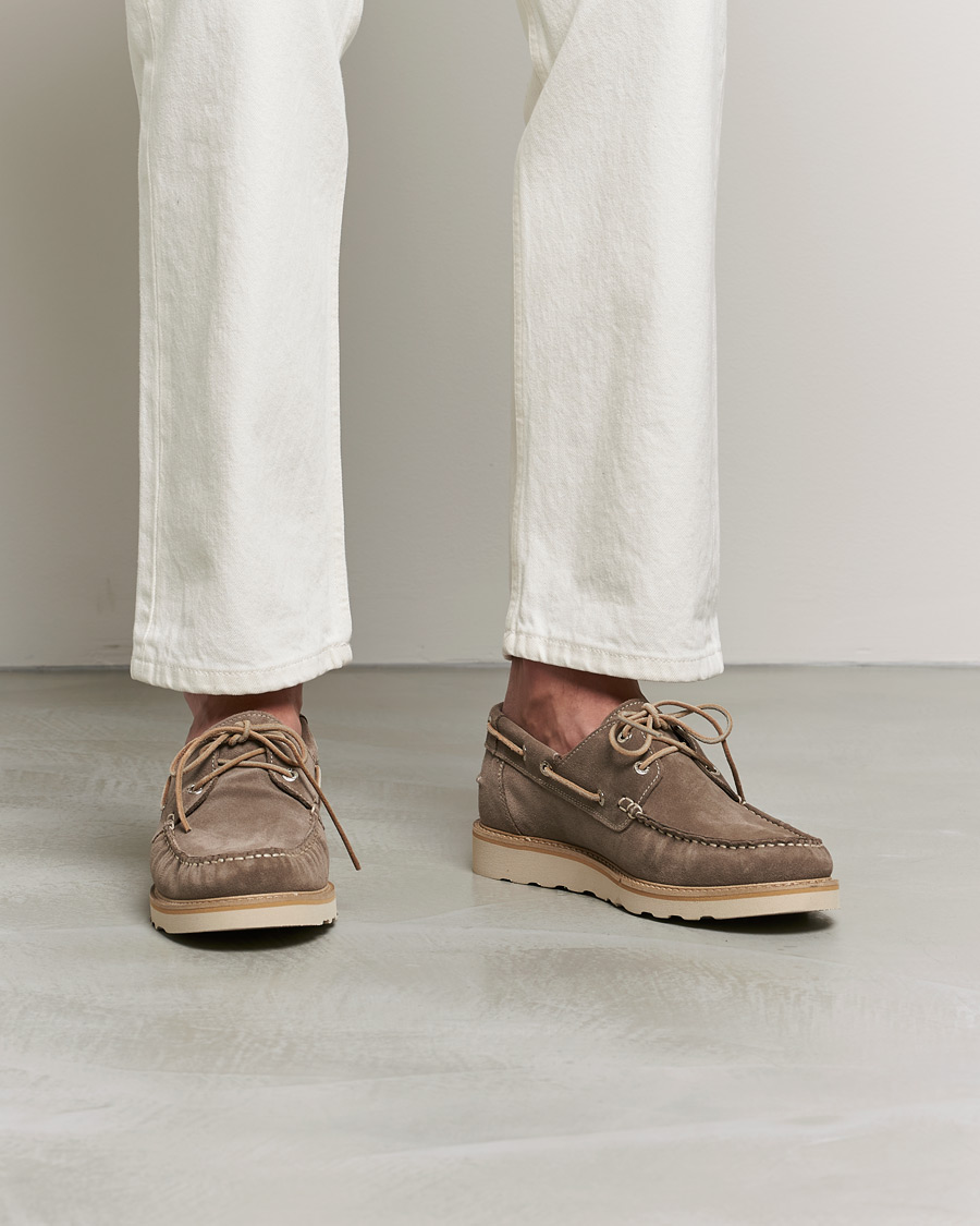 Herre | PS Paul Smith Sutton Boat Shoe Off White | PS Paul Smith | Sutton Boat Shoe Off White