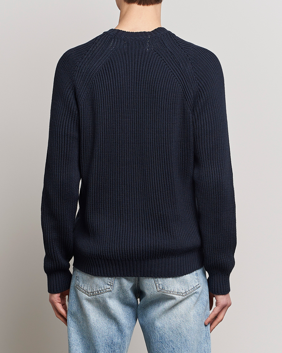 Herre | Trøjer | Peregrine | Harry Organic Cotton Sweater Navy