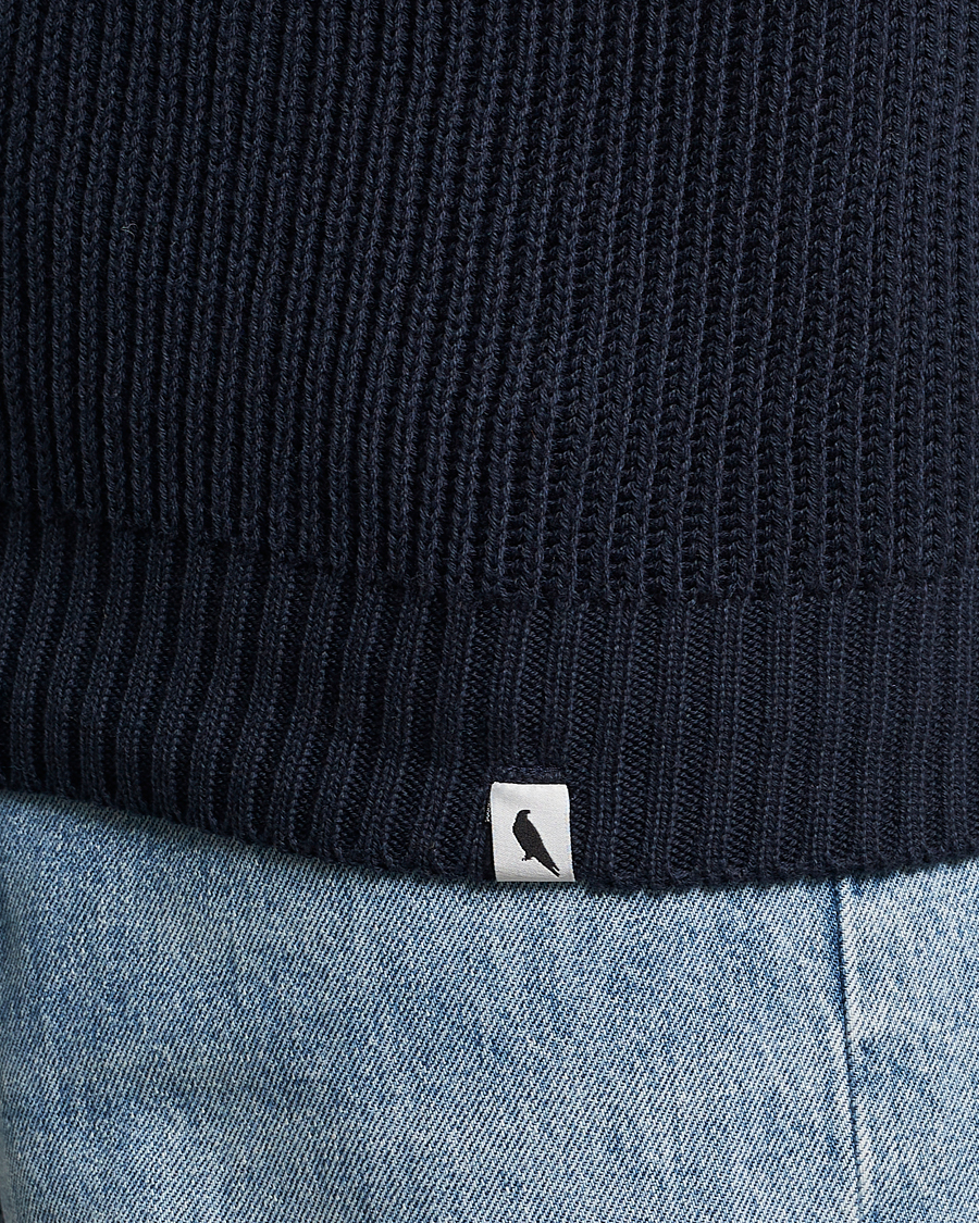 Herre | Trøjer | Peregrine | Harry Organic Cotton Sweater Navy
