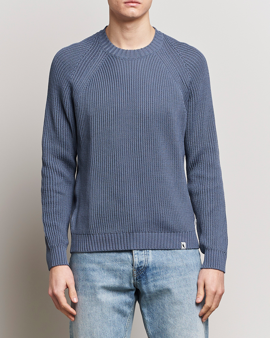 Herre | Trøjer | Peregrine | Harry Organic Cotton Sweater Smoke