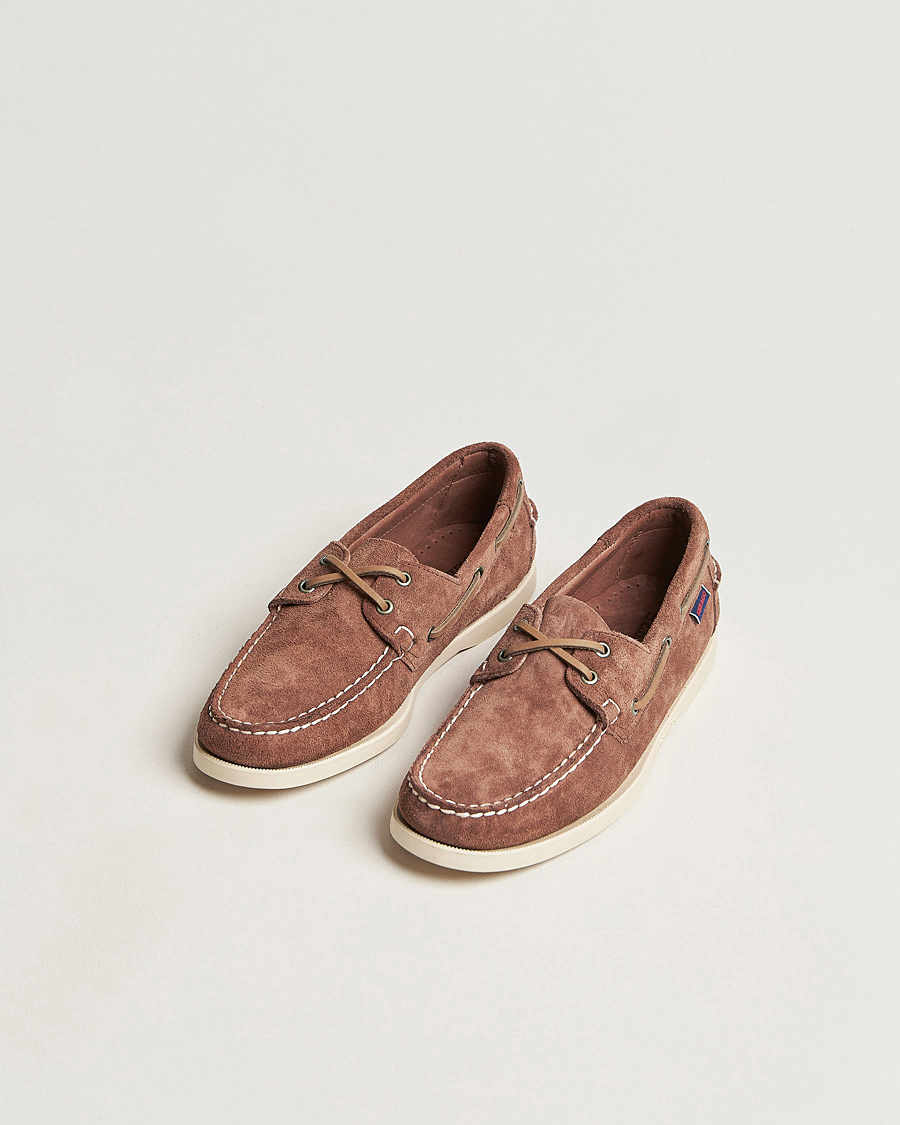 Herre | Sejlersko | Sebago | Docksides Suede Boat Shoe Dark Brown