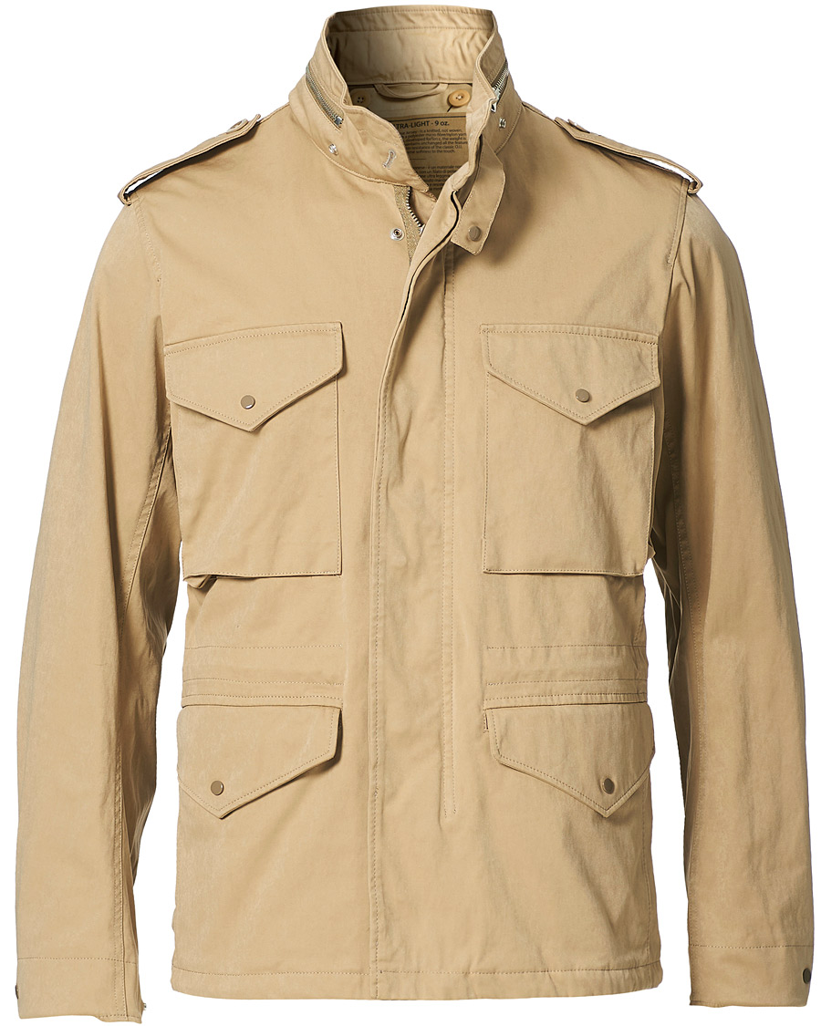 Herre | Jakker | Ten c | 9 oz Short Field Jacket Beige