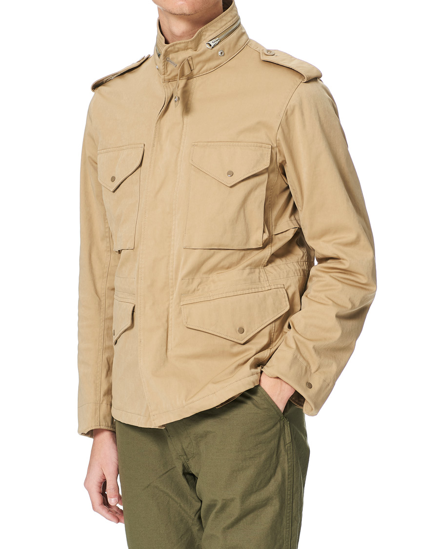 Herre | Jakker | Ten c | 9 oz Short Field Jacket Beige