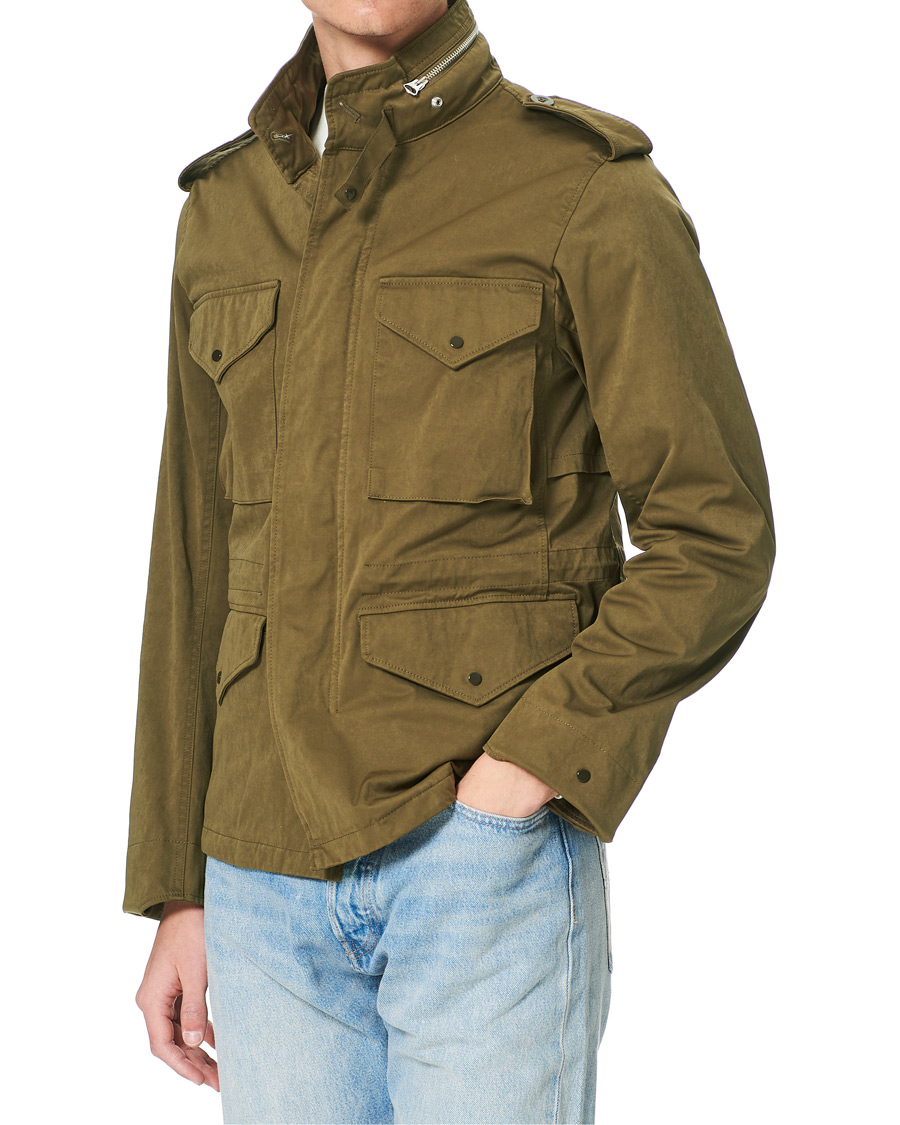 Herre | Jakker | Ten c | 9 oz Short Field Jacket Olive