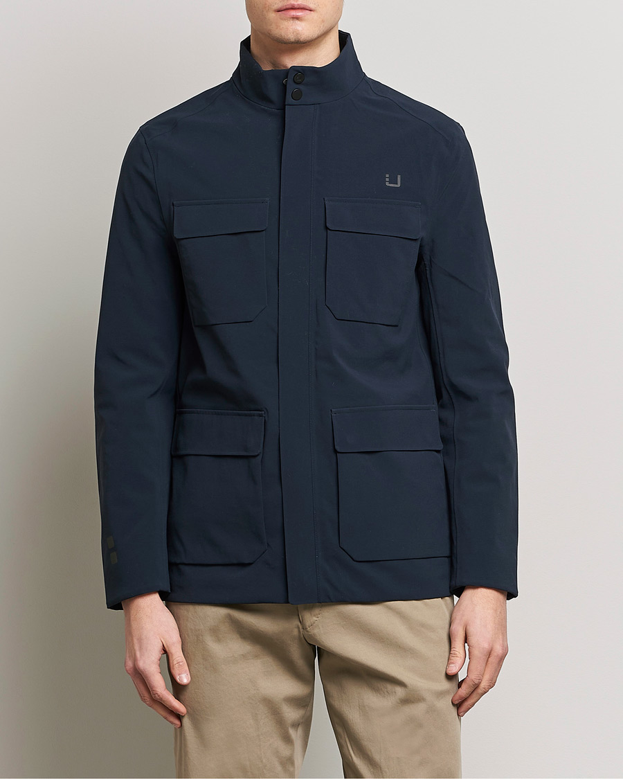 Herre | Business & Beyond | UBR | Charger Field Jacket Navy