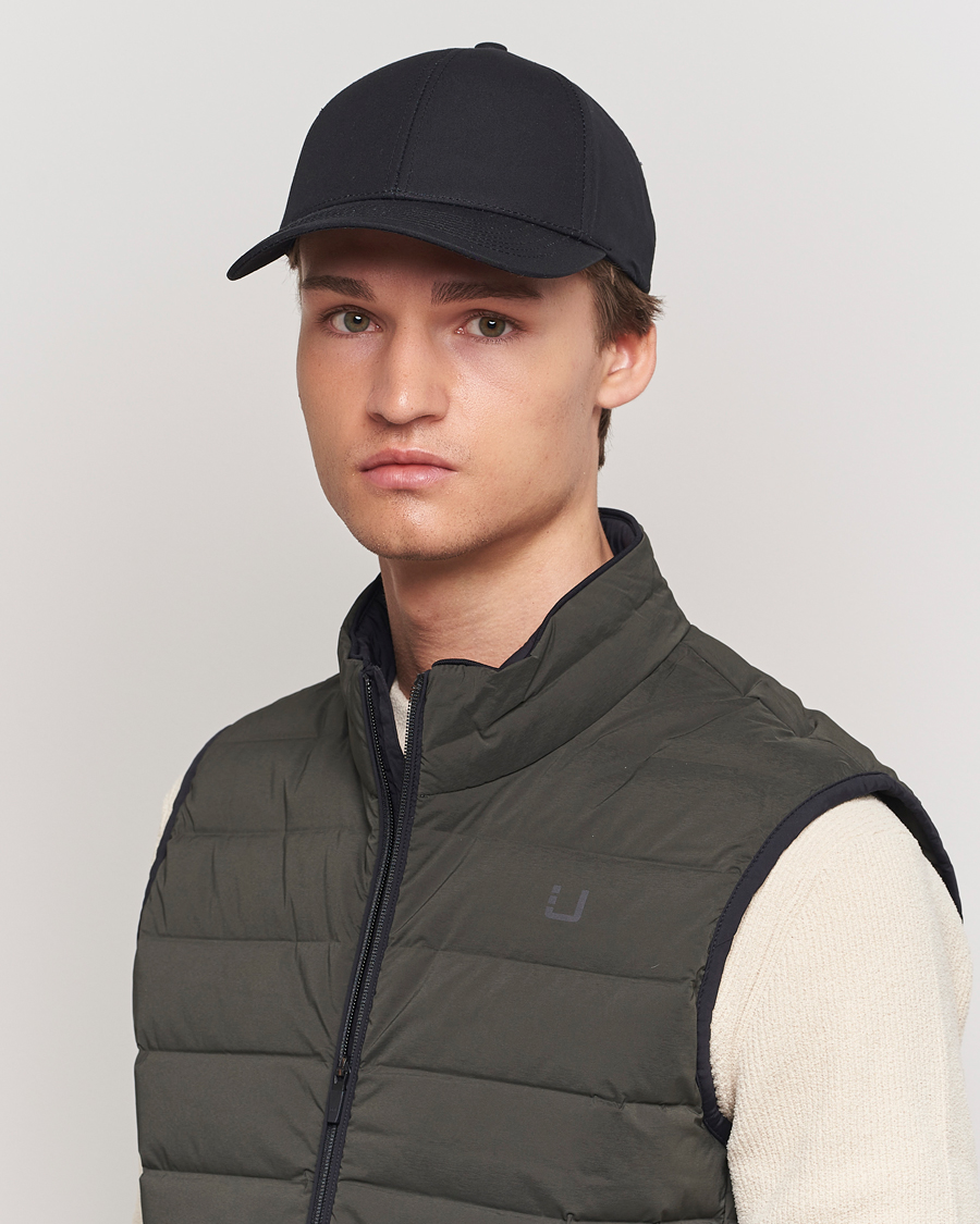 Herre | Tilbehør | Varsity Headwear | Cotton Cap Ink Black