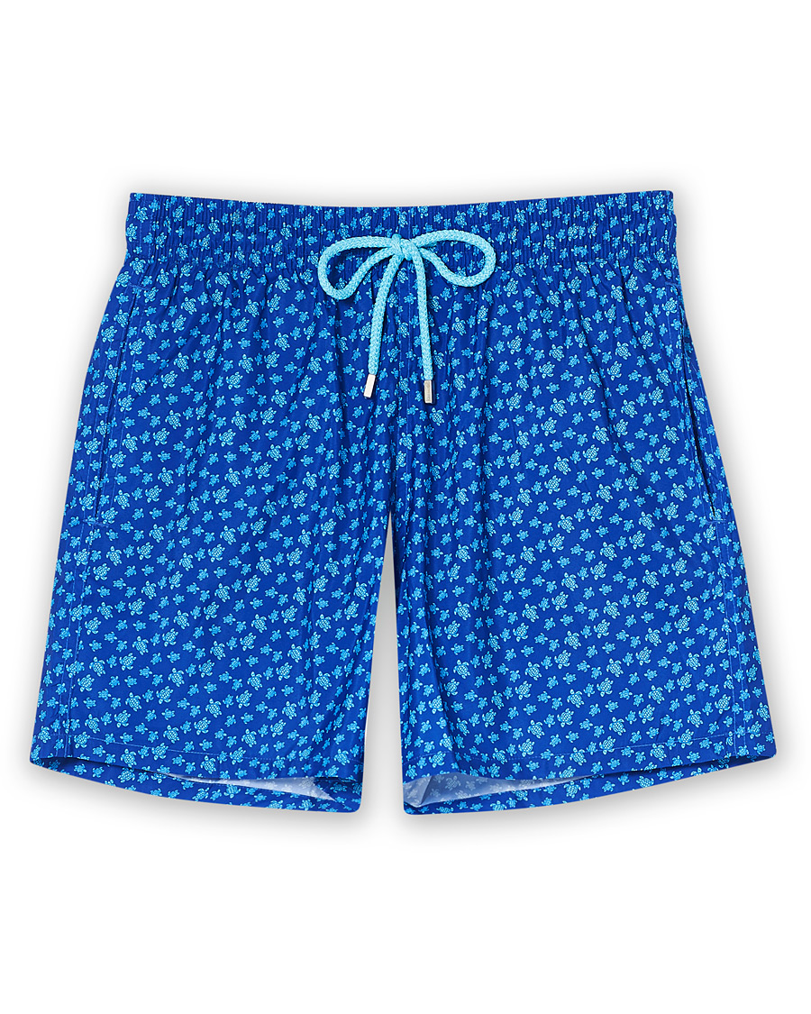 Herre | Badebukser | Vilebrequin | Mahina Swim Shorts Blue De Mar