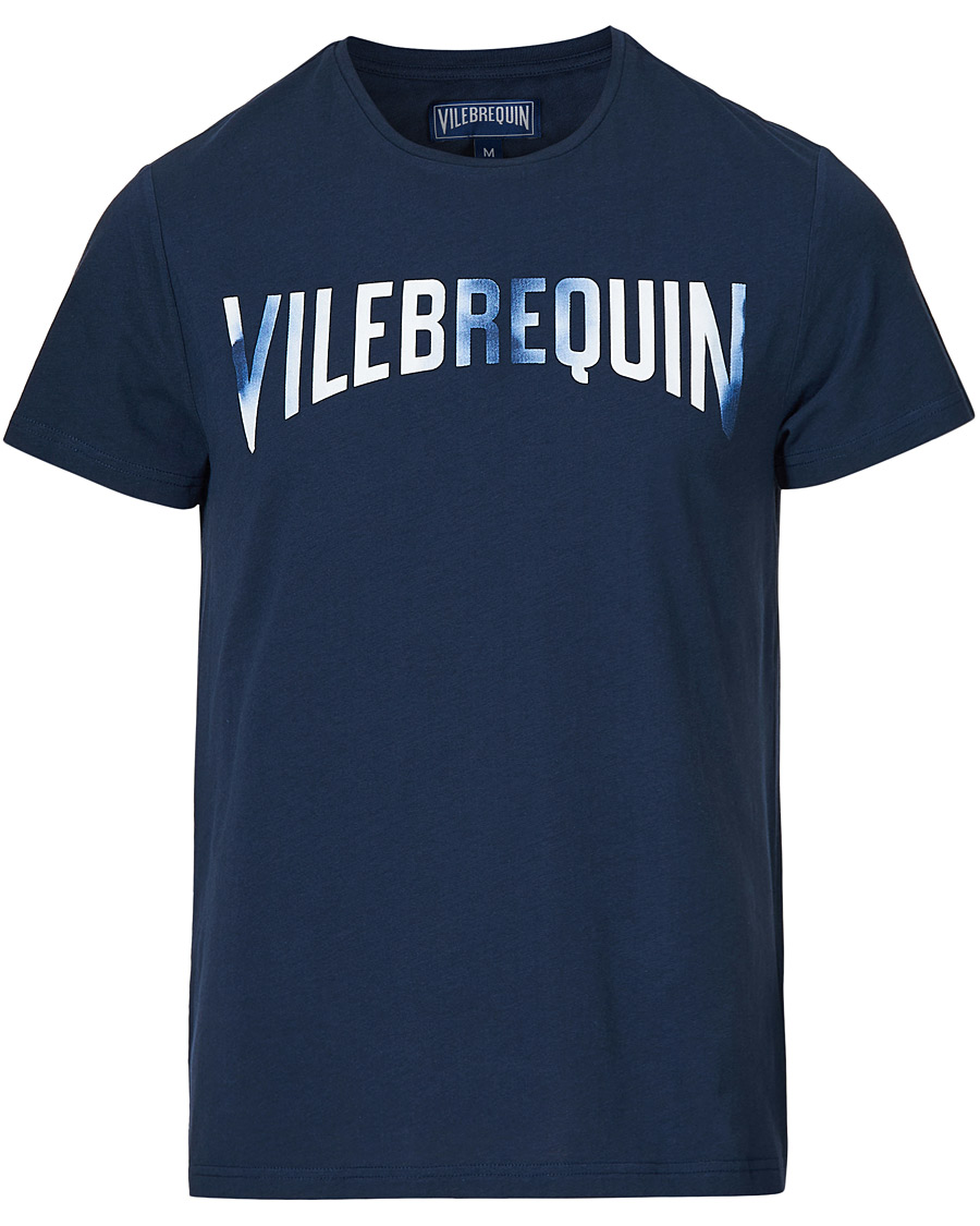 Herre | T-Shirts | Vilebrequin | Thom T-shirt Bleu Marine
