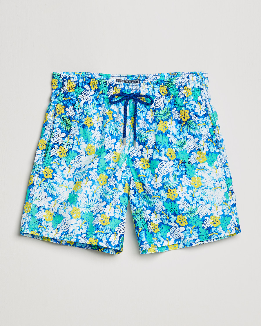 Herre | Badebukser | Vilebrequin | Moorea Swim Shorts Blue Lazuli