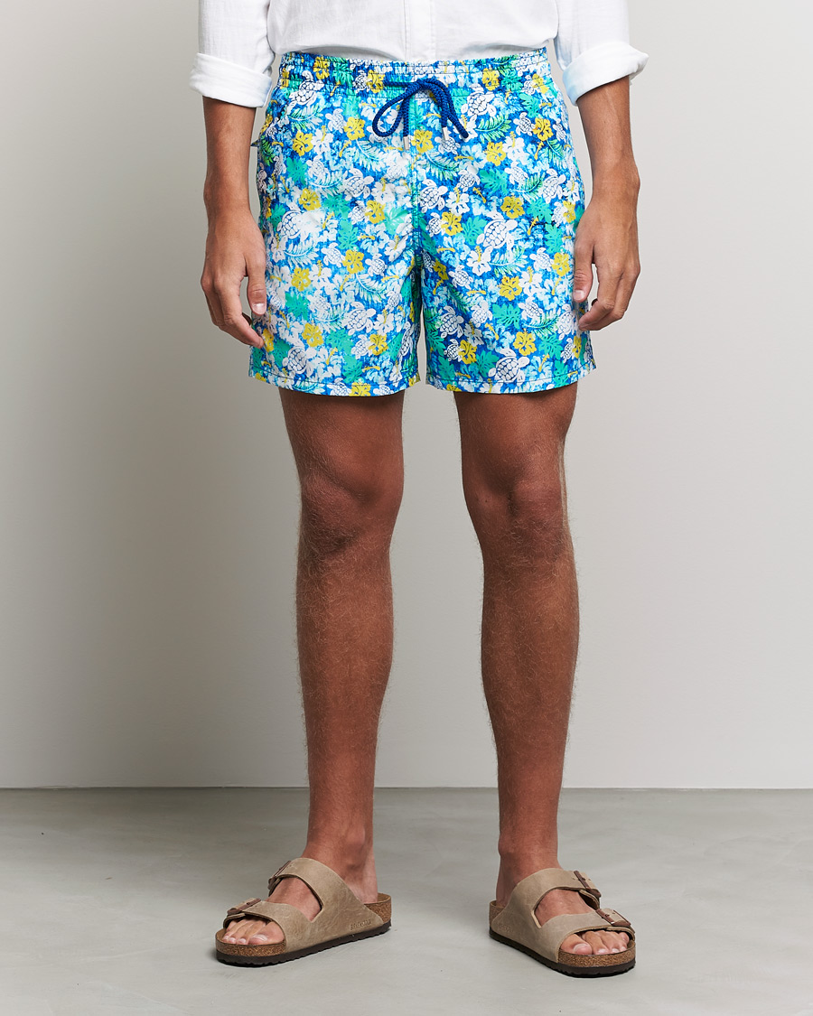Herre | Badebukser | Vilebrequin | Moorea Swim Shorts Blue Lazuli