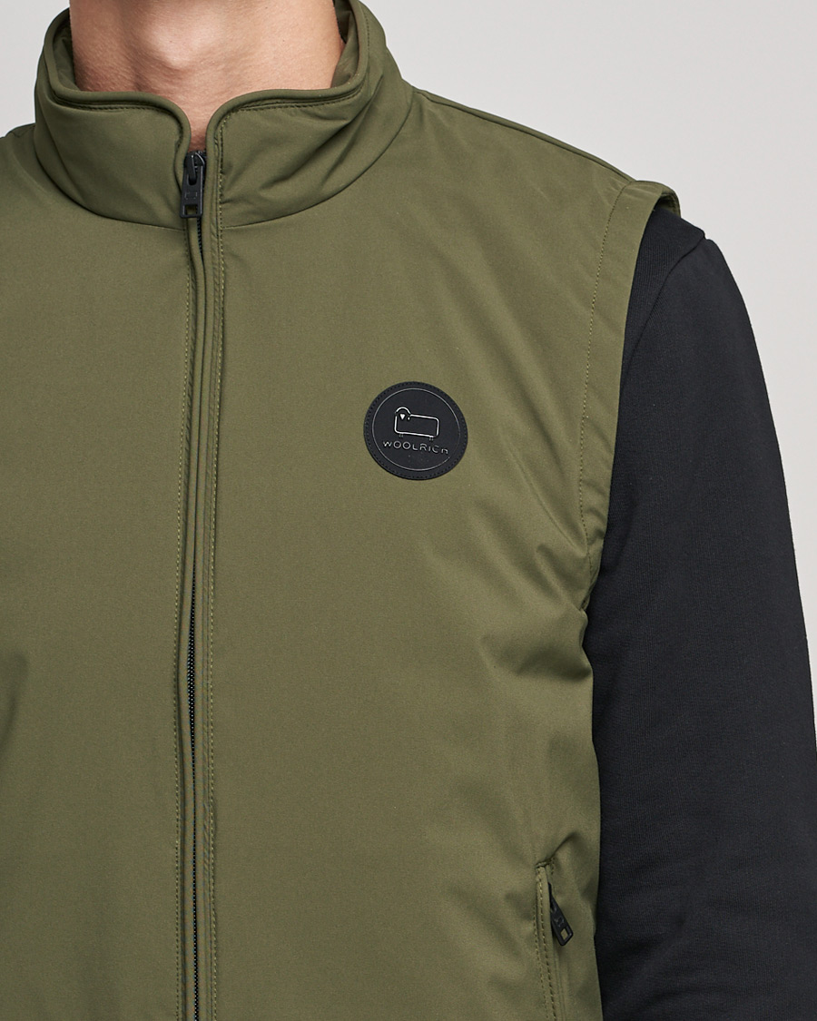 Herre | Jakker | Woolrich | Pacific Padded Vest Outdoor Green