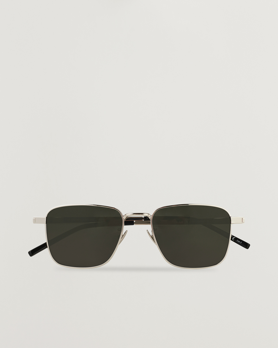 Laurent SL 529 Sunglasses Silver/Grey - CareOfCarl.dk