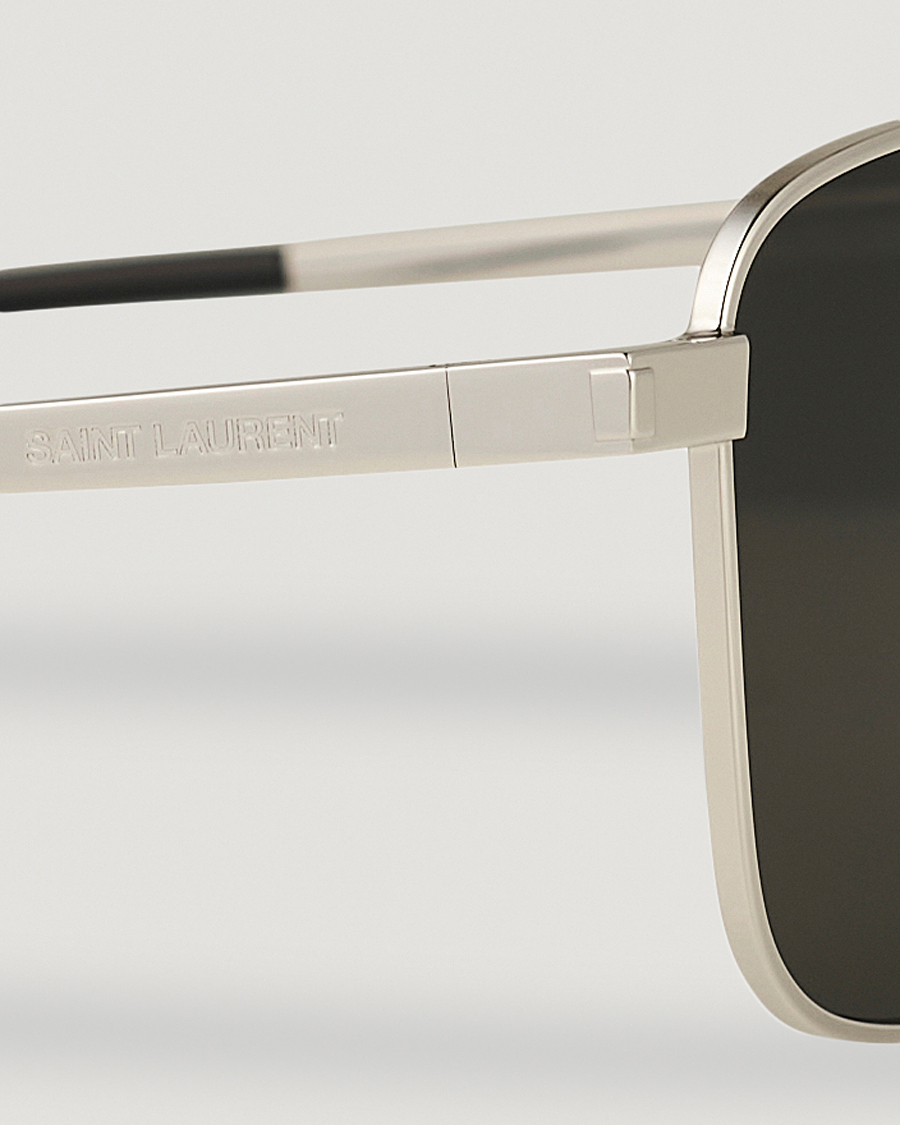 Herre | Tilbehør | Saint Laurent | SL 529 Sunglasses Silver/Grey