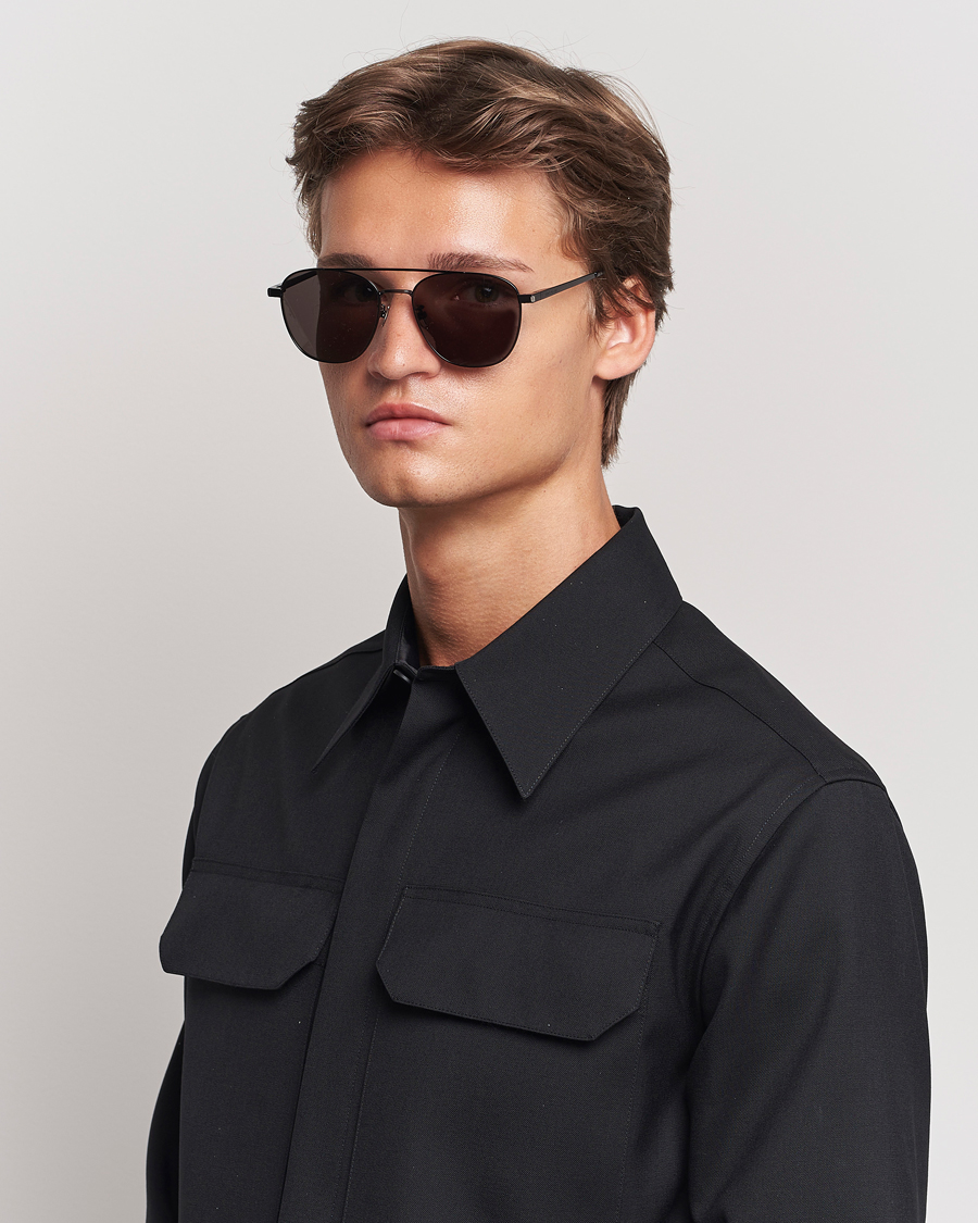 Herre | Saint Laurent SL 531 Sunglasses Black/Black | Saint Laurent | SL 531 Sunglasses Black/Black