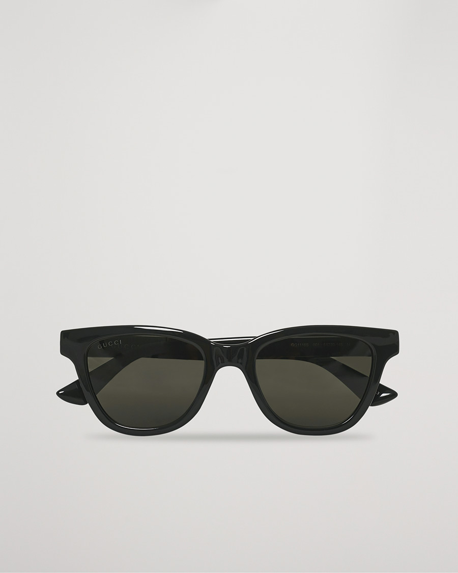 Herre | Gucci GG1116S Sunglasses Black/Grey | Gucci | GG1116S Sunglasses Black/Grey