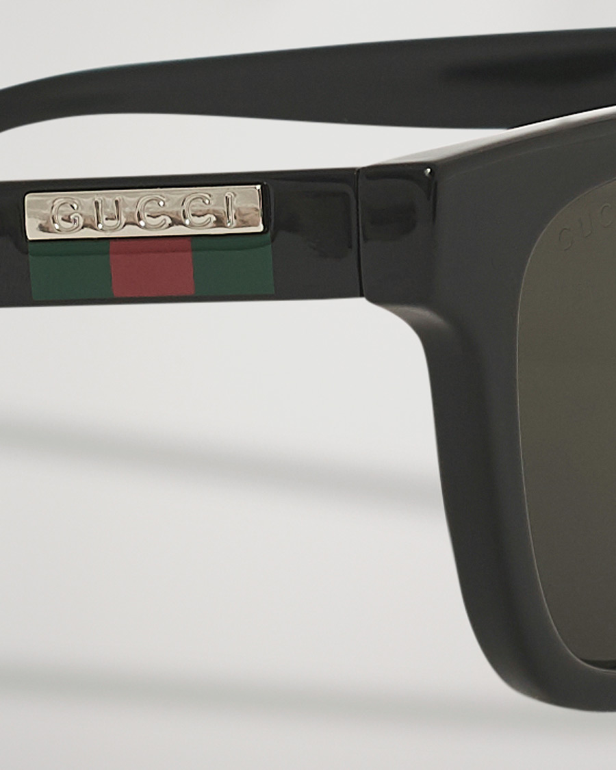 Herre | Gucci GG1116S Sunglasses Black/Grey | Gucci | GG1116S Sunglasses Black/Grey