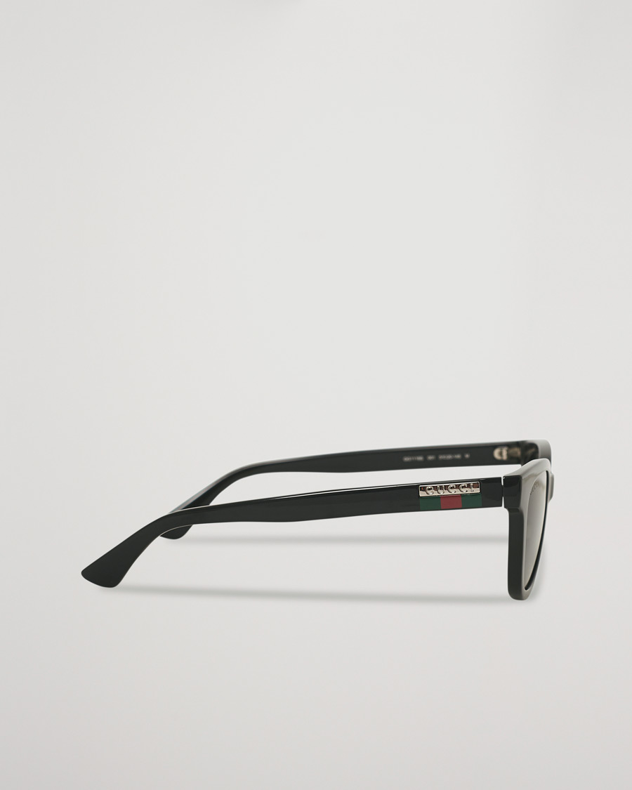 Herre | Gucci GG1116S Sunglasses Black/Grey | Gucci | GG1116S Sunglasses Black/Grey