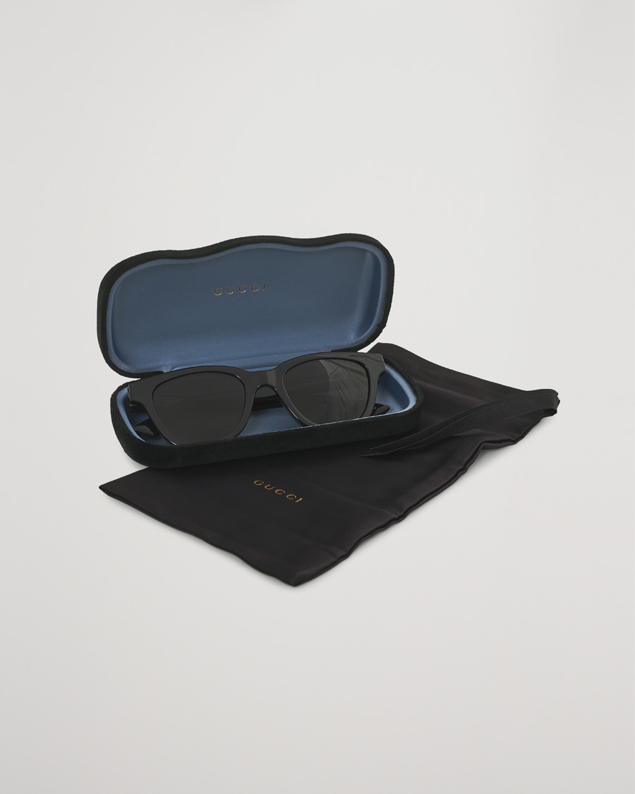Herre | Gucci GG1116S Sunglasses Black/Grey | Gucci | GG1116S Sunglasses Black/Grey