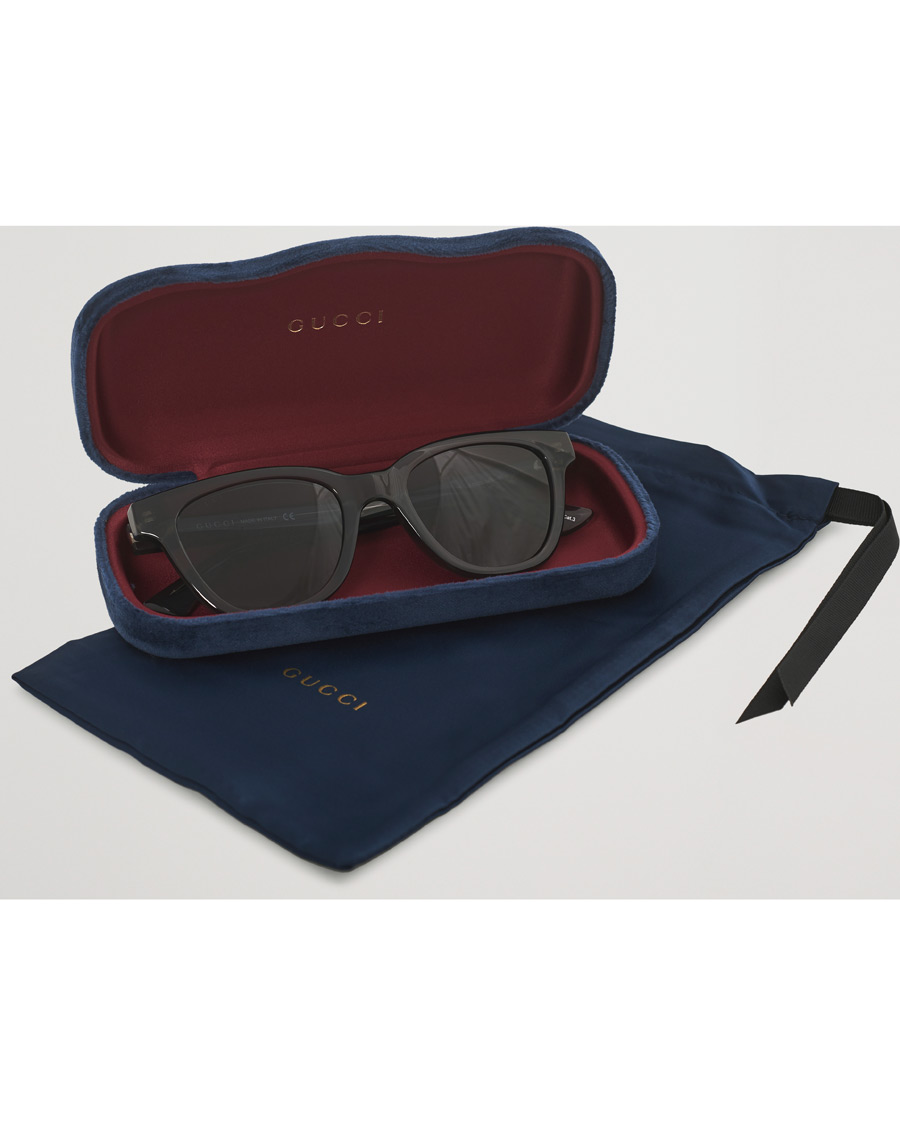 Herre | Gucci GG1116S Sunglasses Grey/Blue | Gucci | GG1116S Sunglasses Grey/Blue