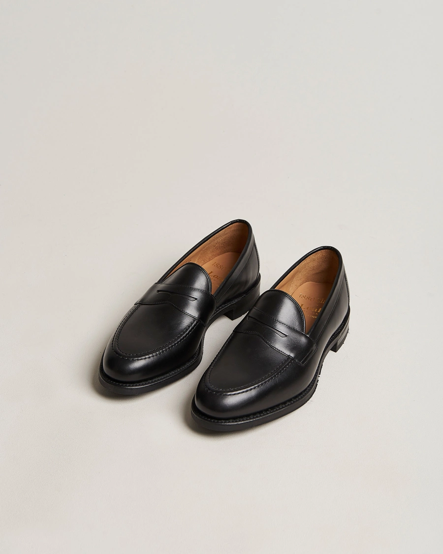 Herre | Håndlavede sko | Loake 1880 | Grant Shadow Sole Black Calf