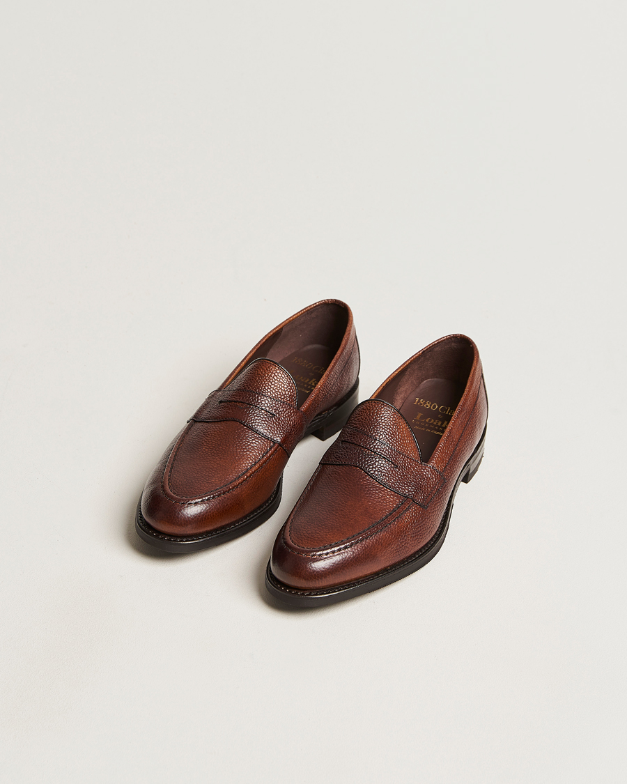 Herre | Håndlavede sko | Loake 1880 | Grant Shadow Sole Rosewood Grain