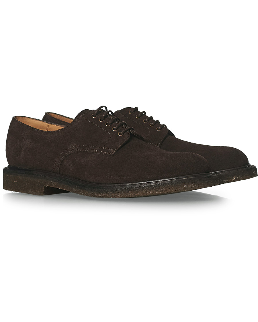 Herre | Loake 1880 Chichester Suede Derby Dark Brown | Loake 1880 | Chichester Suede Derby Dark Brown