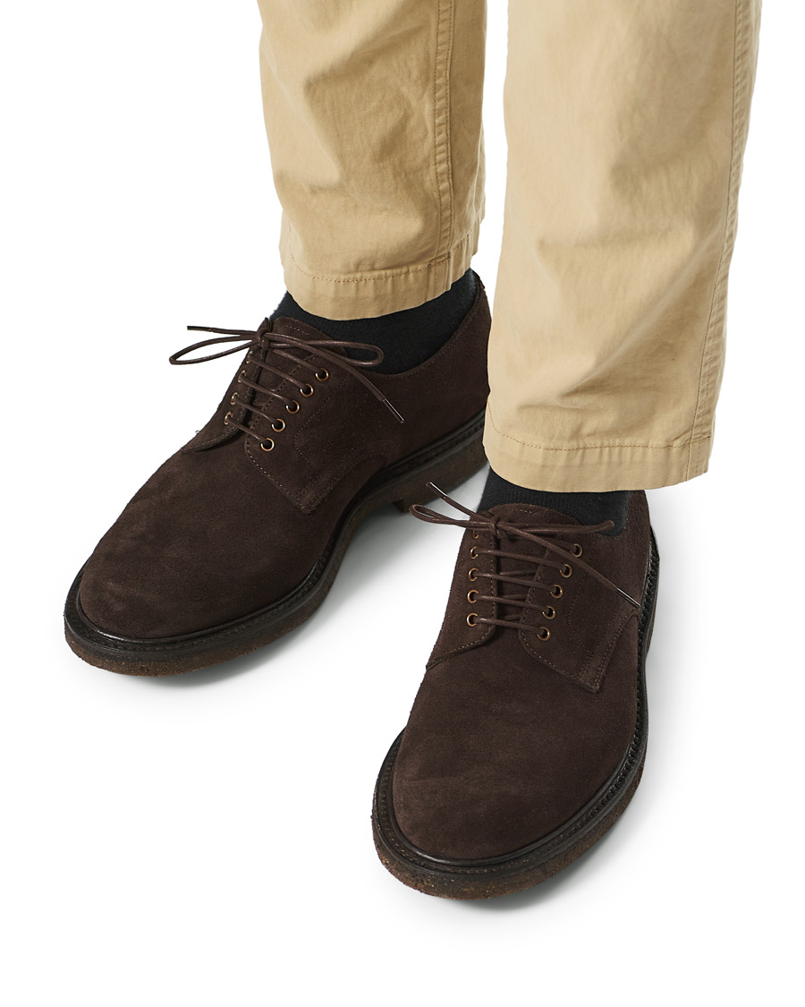 Herre | Loake 1880 Chichester Suede Derby Dark Brown | Loake 1880 | Chichester Suede Derby Dark Brown