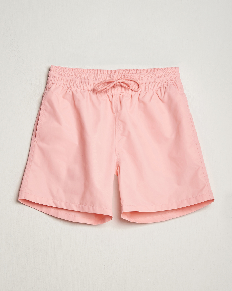 Herre | Badebukser | Colorful Standard | Classic Organic Swim Shorts Bright Coral