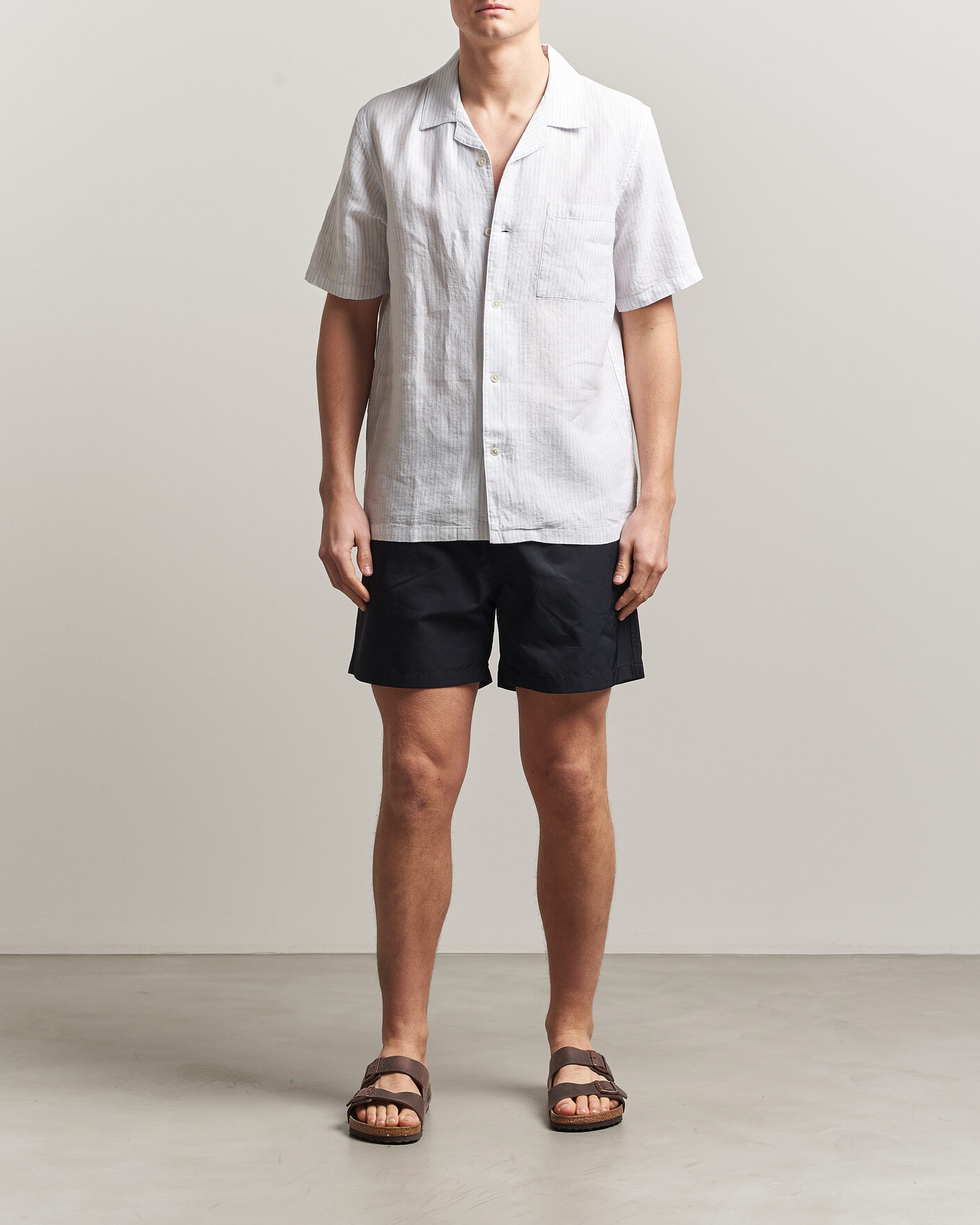 Herre | Badebukser | Colorful Standard | Classic Organic Swim Shorts Deep Black
