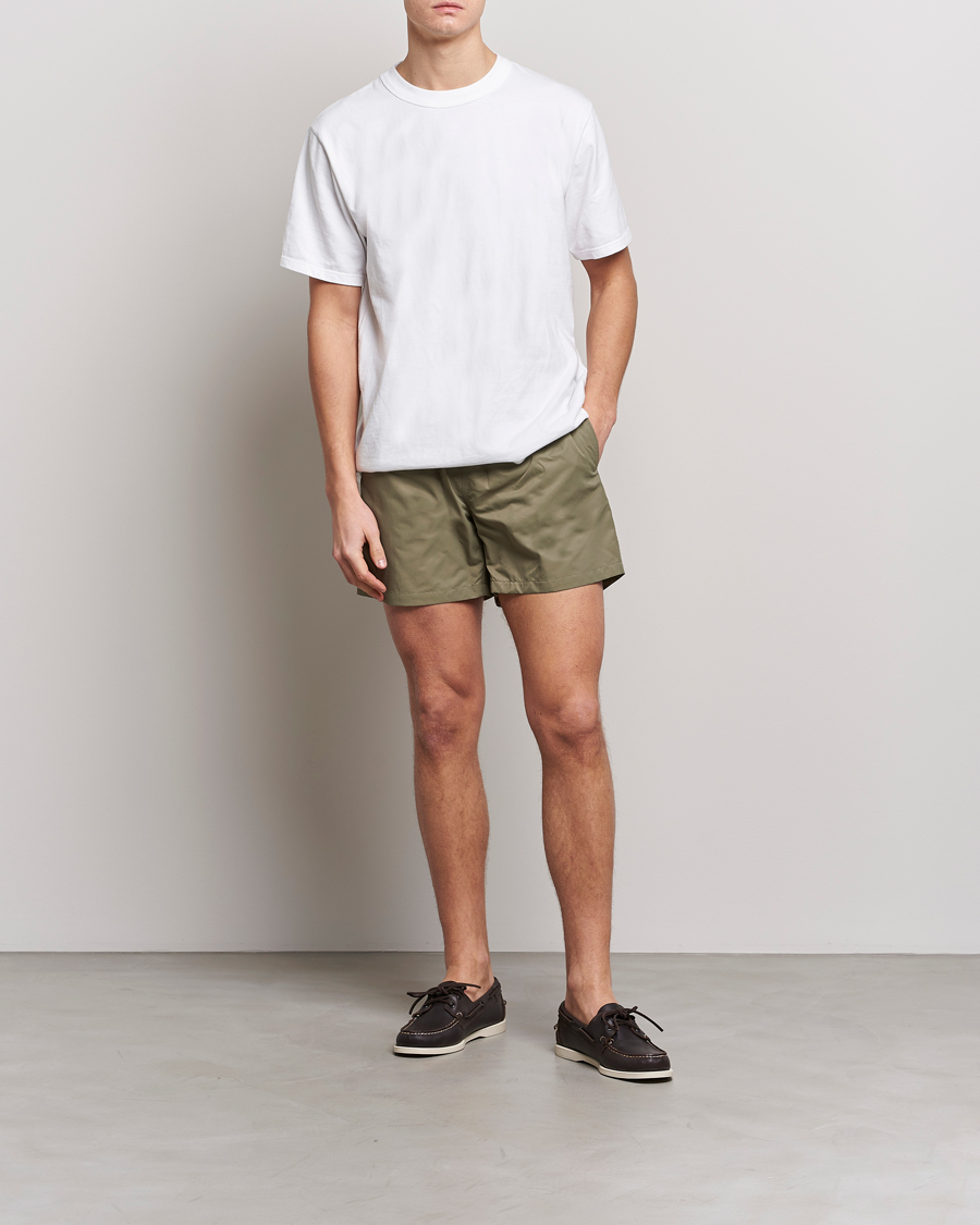 Herre | Badebukser | Colorful Standard | Classic Organic Swim Shorts Dusty Olive