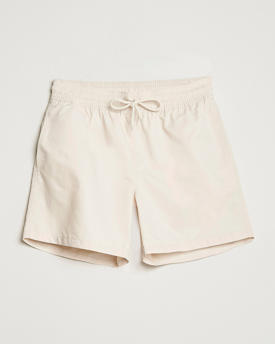 Herre |  | Colorful Standard | Classic Organic Swim Shorts Ivory White