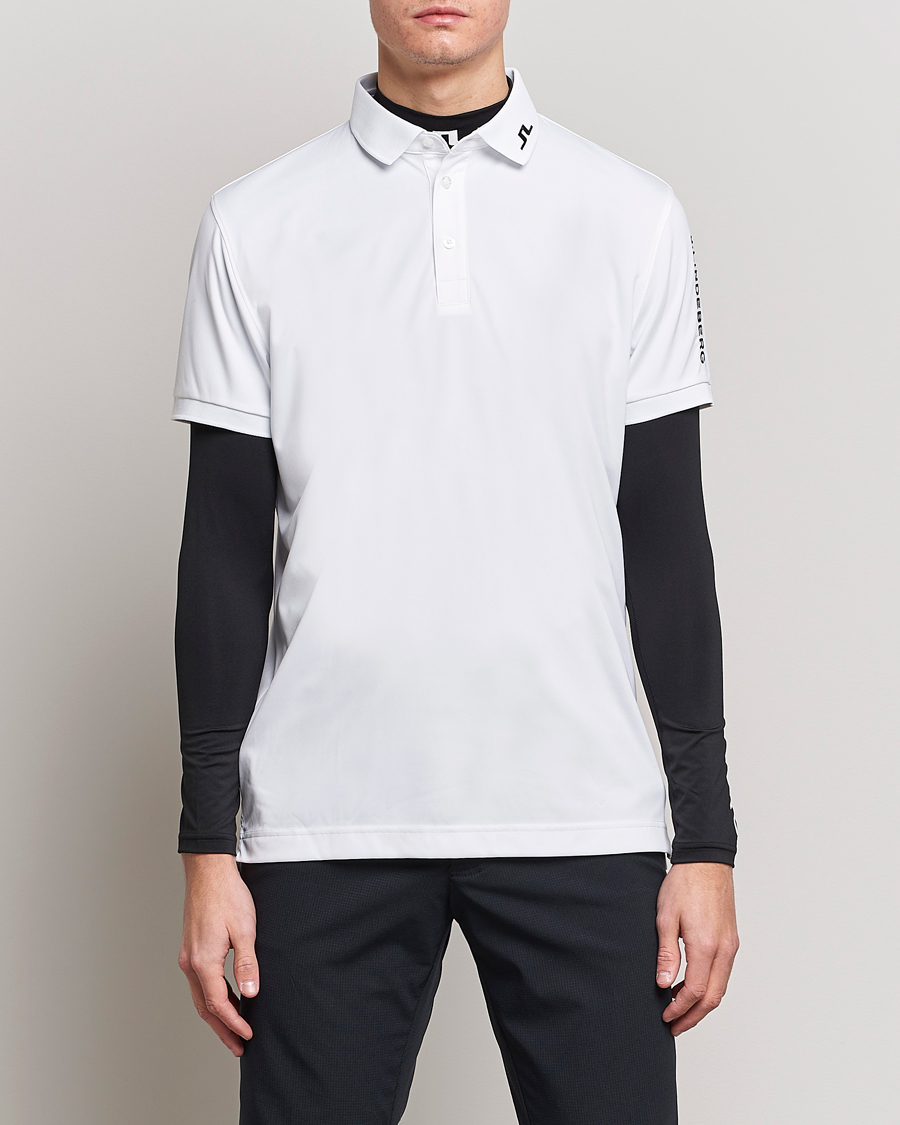 Herre | Polotrøjer | J.Lindeberg | Regular Fit Tour Tech Stretch Polo White