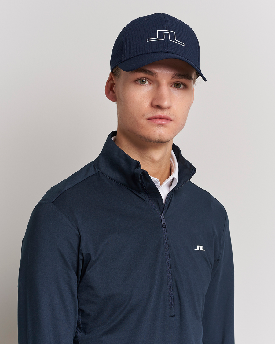 Herre | Hatte & kasketter | J.Lindeberg | Caden Golf Cap Navy