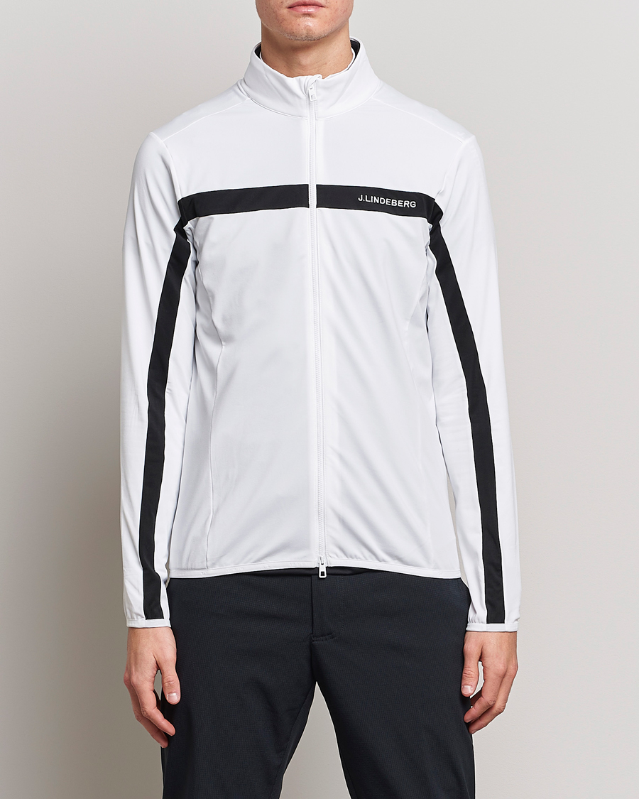 Herre | Trøjer | J.Lindeberg | Jarvis Mid Layer Jacket White