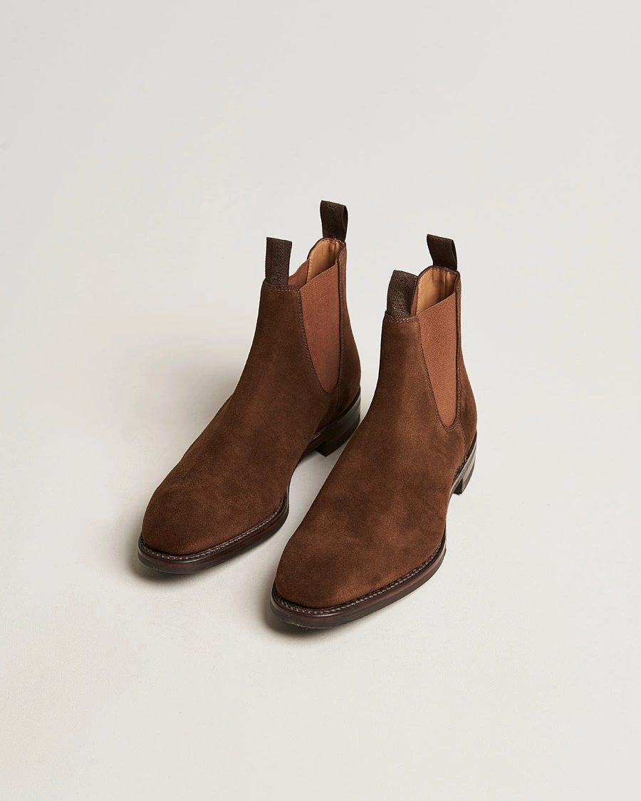 Herre | Sko | Loake 1880 | Chatsworth Chelsea Boot Tobacco Suede