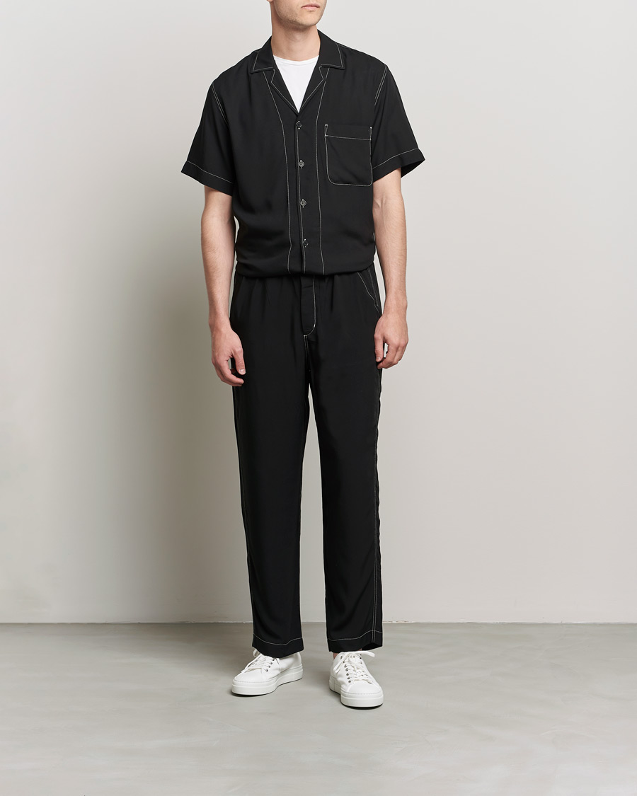 Herre | Skjorter | CDLP | Short Sleeve Pool Shirt Black