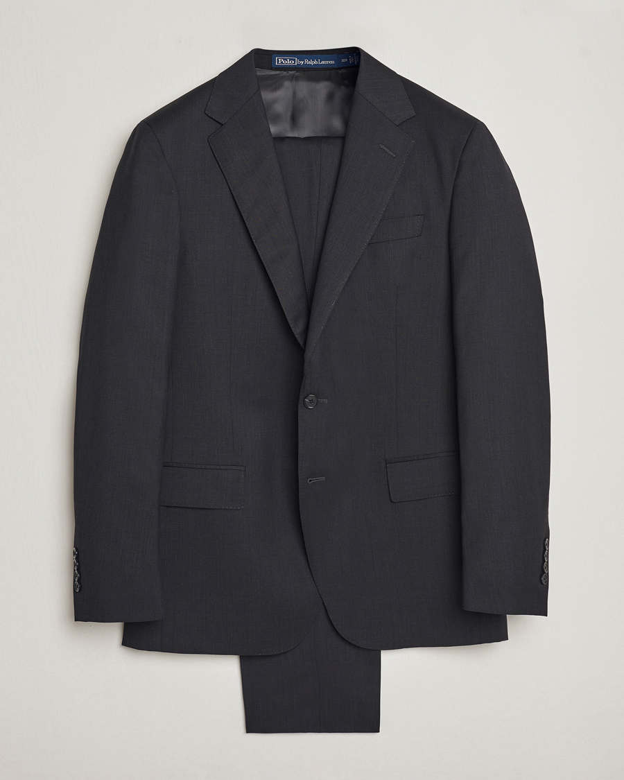 Herre | Polo Ralph Lauren Classic Wool Twill Suit Charcoal | Polo Ralph Lauren | Classic Wool Twill Suit Charcoal