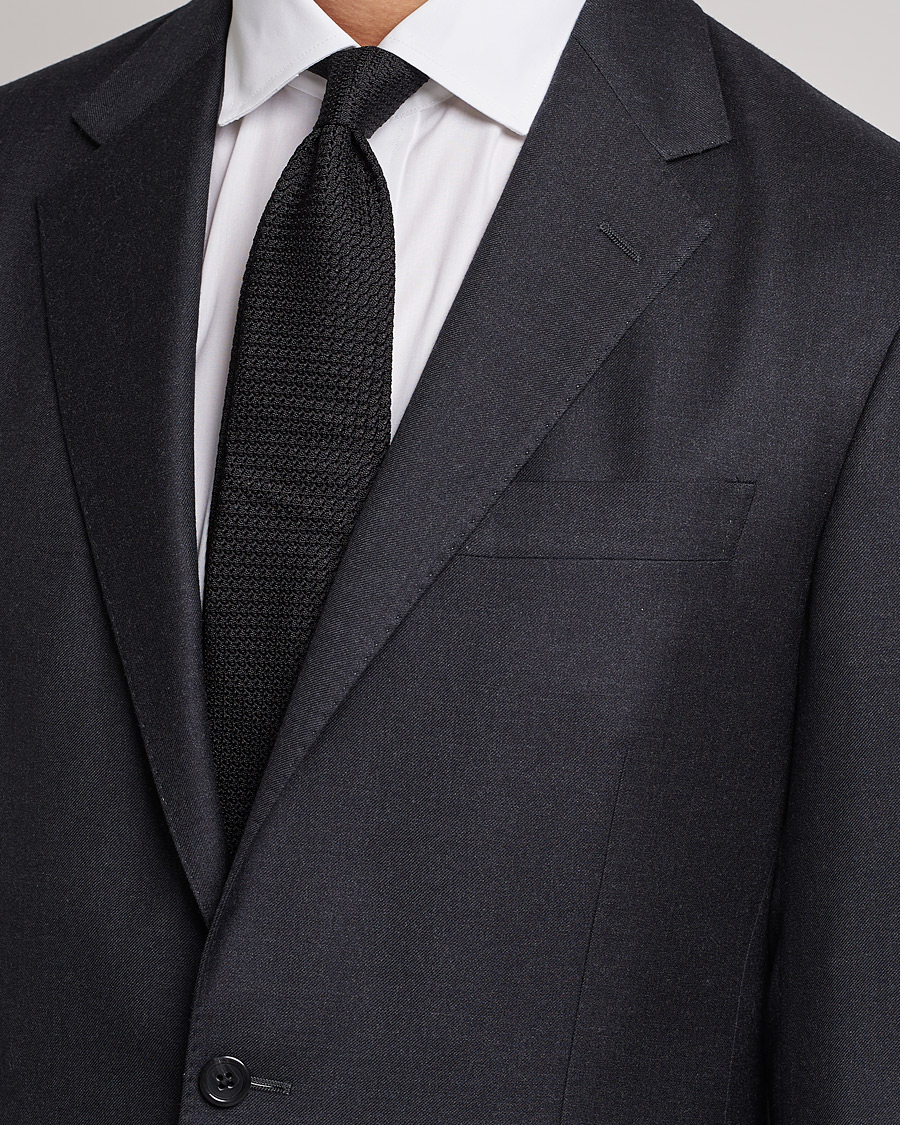 Herre | Jakkesæt | Polo Ralph Lauren | Classic Wool Twill Suit Charcoal