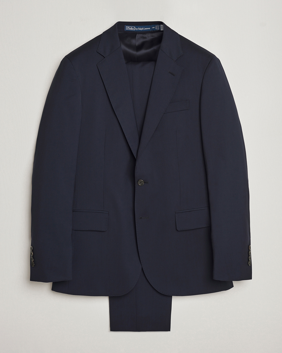 Herre | Jakkesæt | Polo Ralph Lauren | Classic Wool Twill Suit Classic Navy