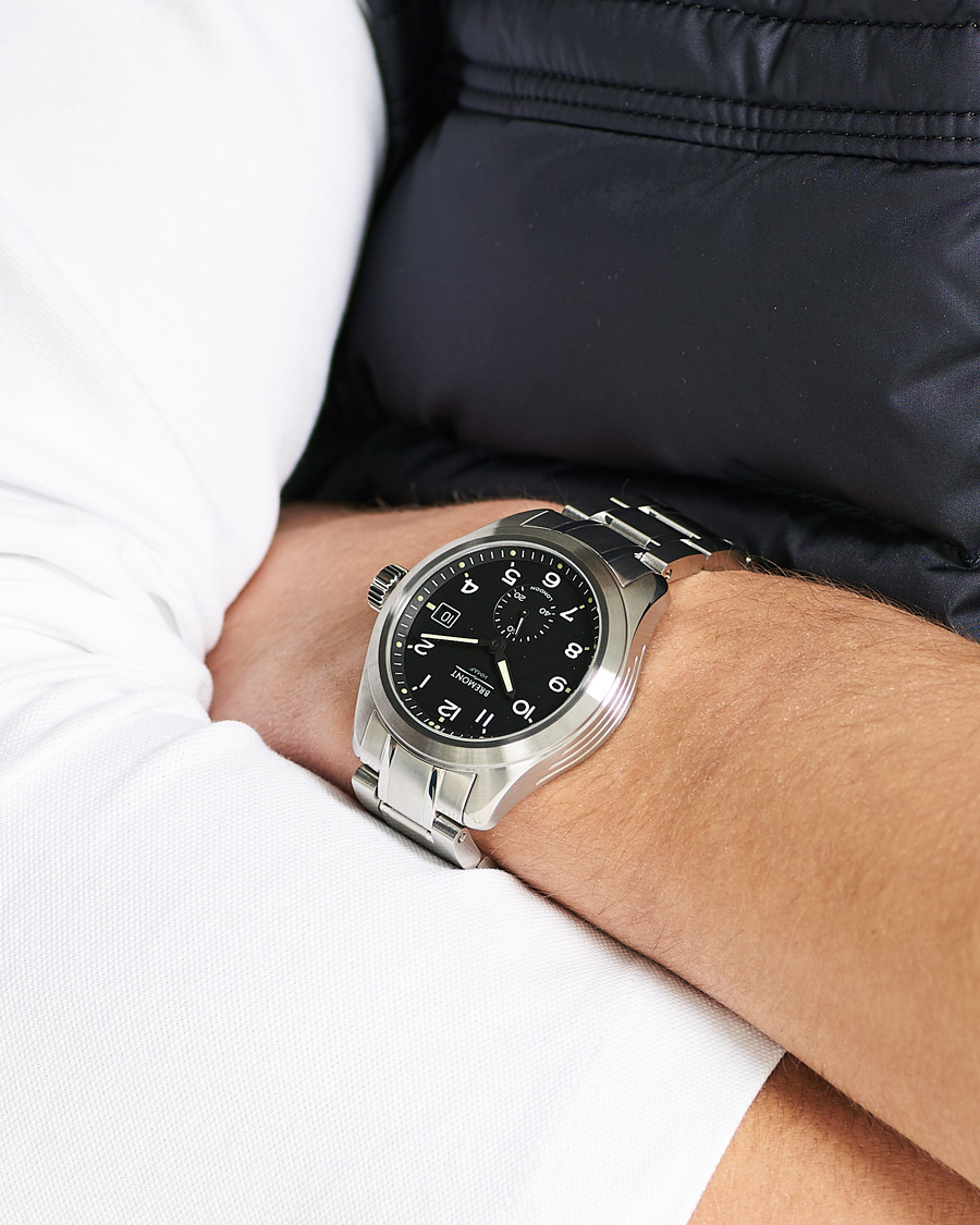 Herre | Fine watches | Bremont | Broadsword 40mm Steel Bracelet Black Dial