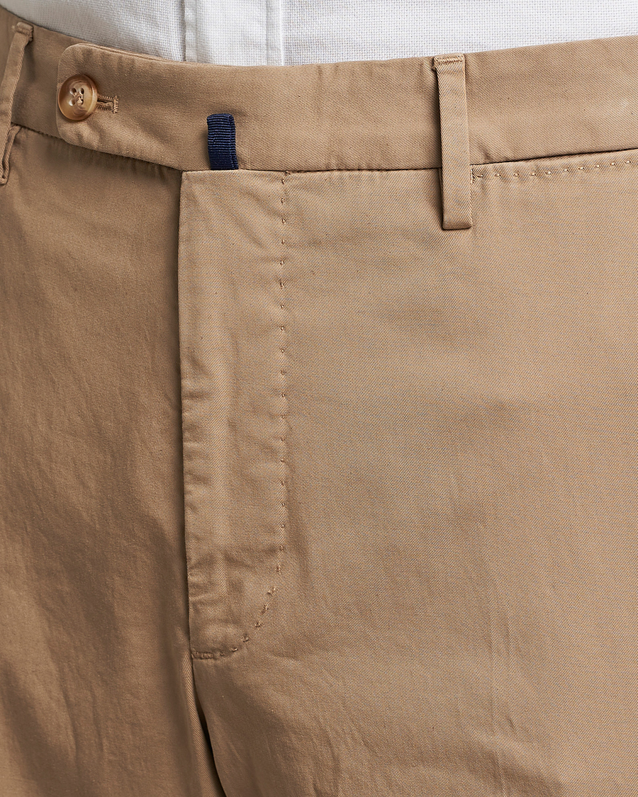 Herre | Bukser | Incotex | Regular Fit Comfort Chinos Beige