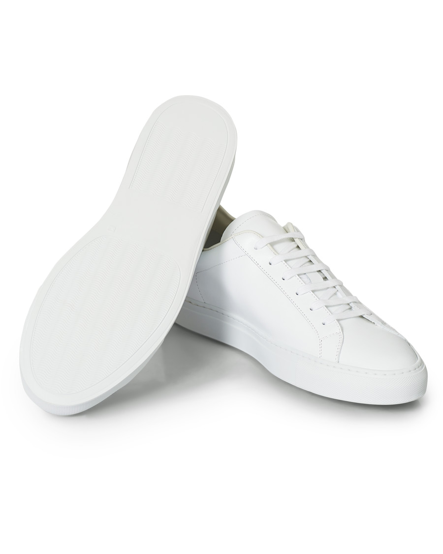 Herre | Common Projects Retro Low Sneaker White/Red | Common Projects | Retro Low Sneaker White/Red