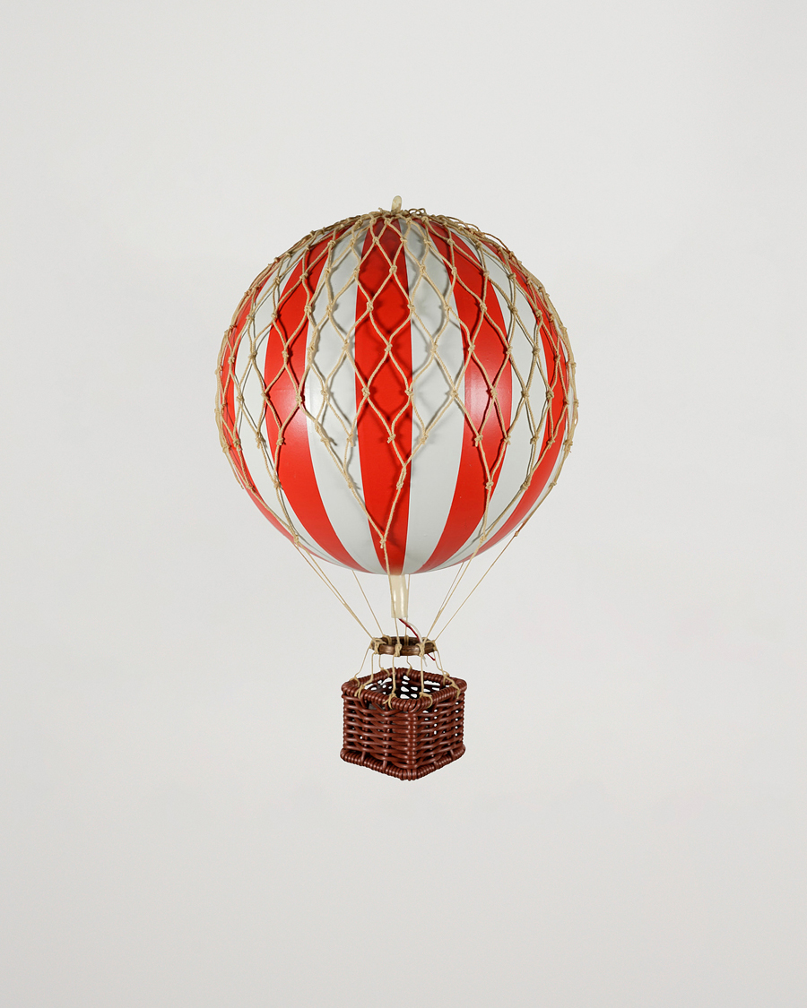 Herre | Dekoration | Authentic Models | Travels Light Balloon Red/White