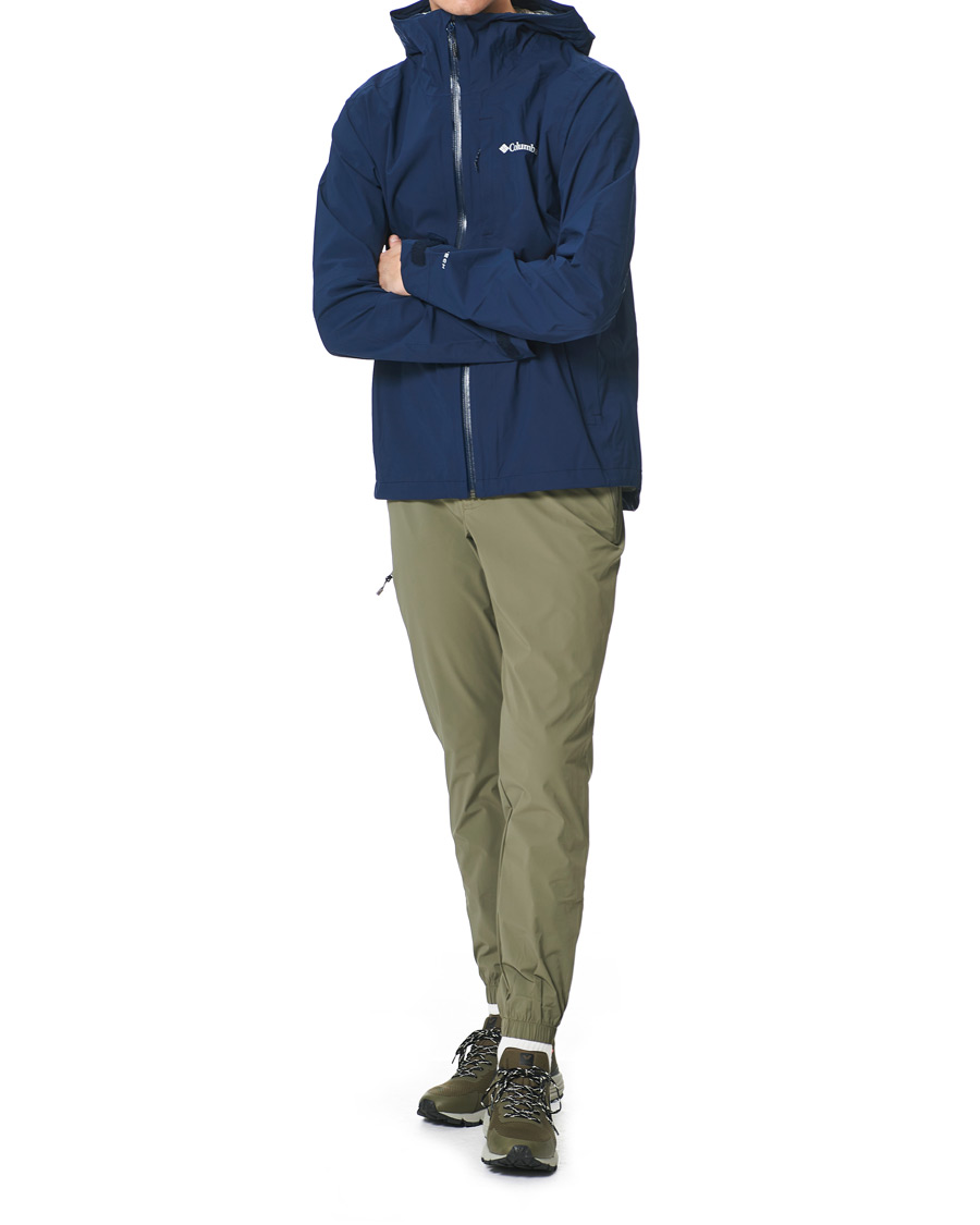 Herre | Jakker | Columbia | Omni-Tech Waterproof Shell Jacket Collegiate Navy