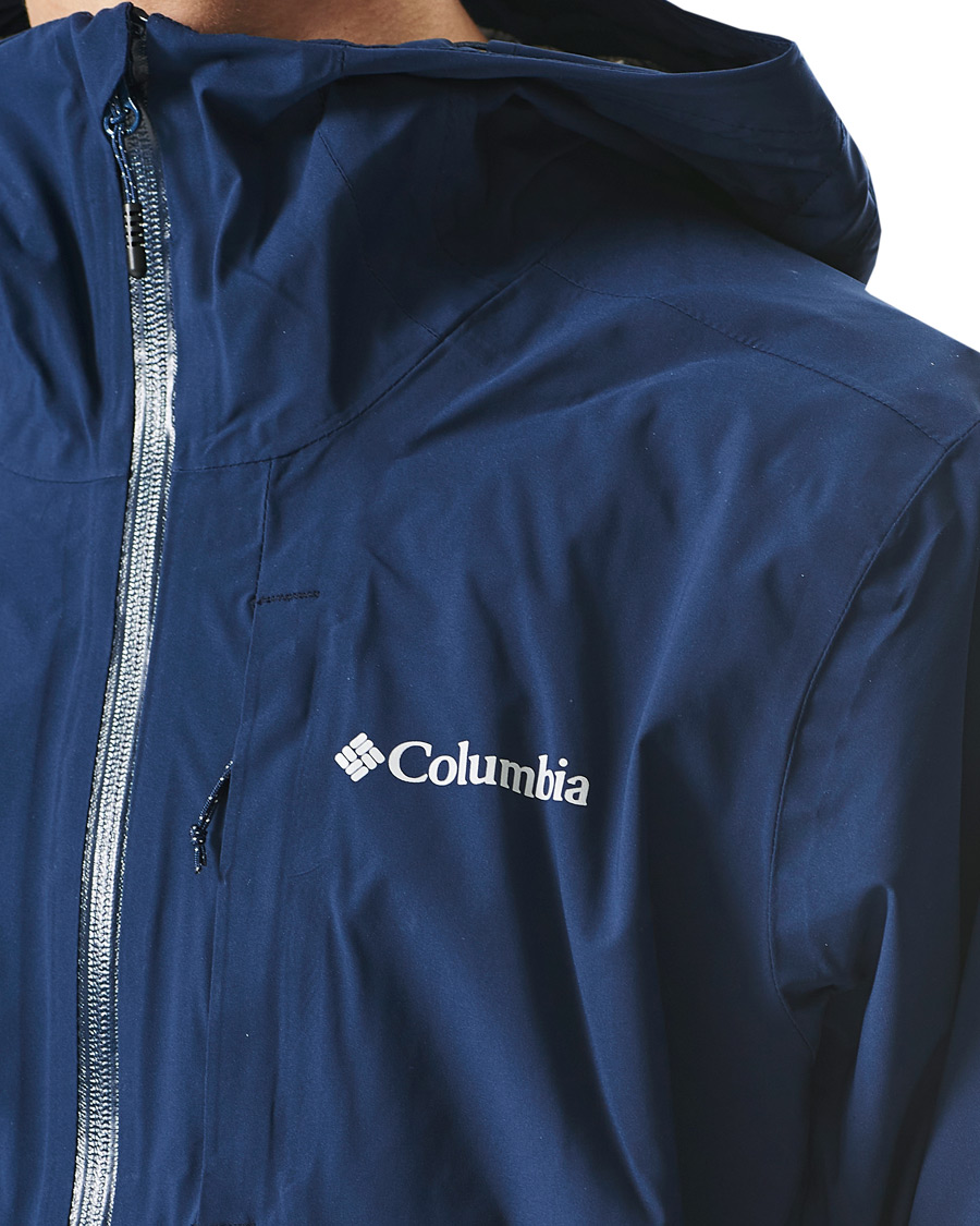 Herre | Jakker | Columbia | Omni-Tech Waterproof Shell Jacket Collegiate Navy