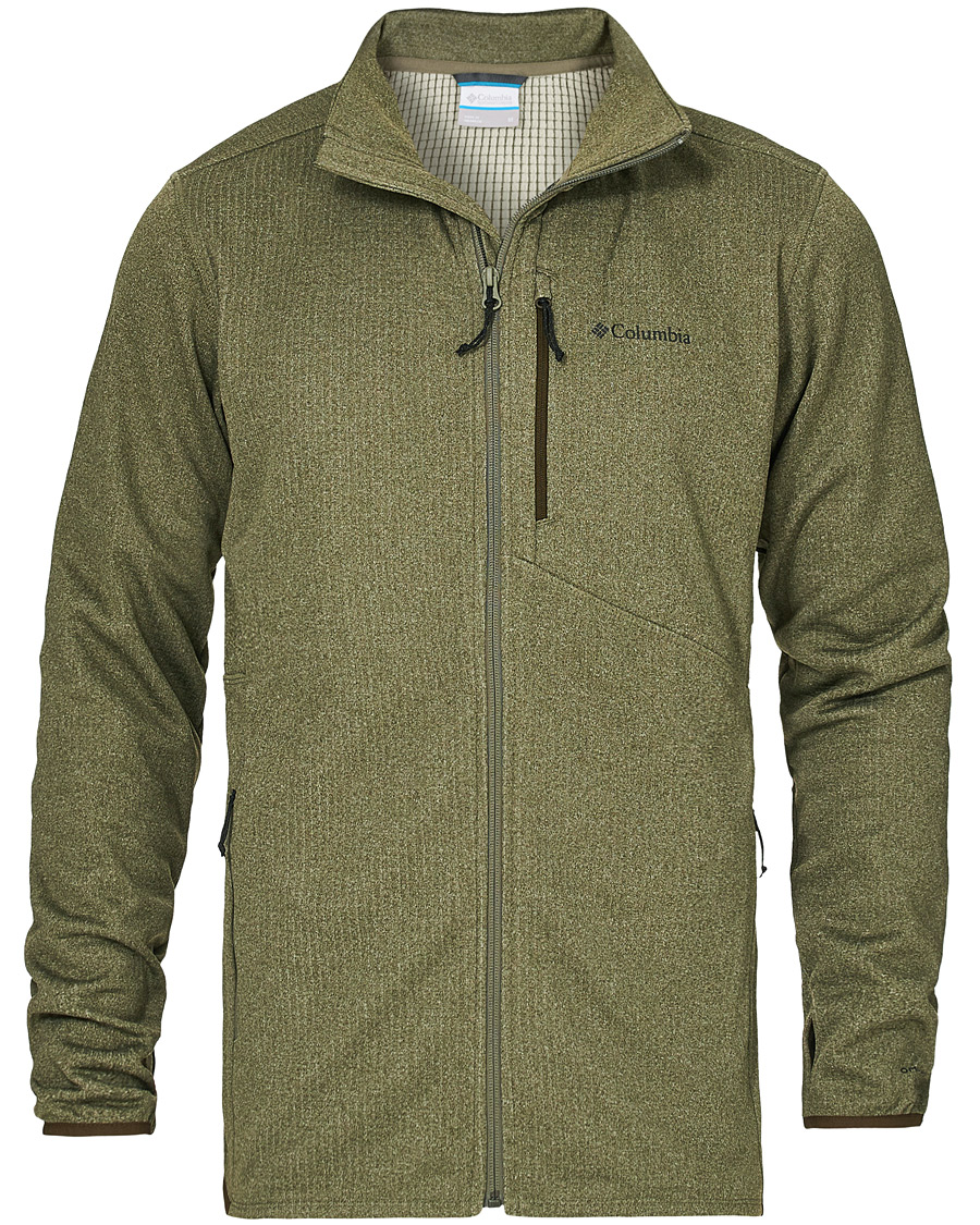Herre | Trøjer | Columbia | Park View Full Zip Fleece Stone Green Heather